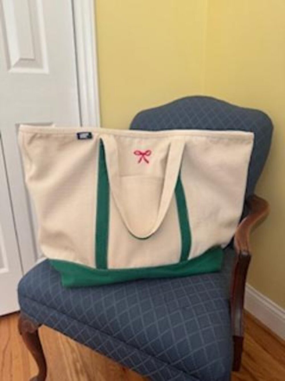 Lands End Boat and Tote Canvas Bag XL